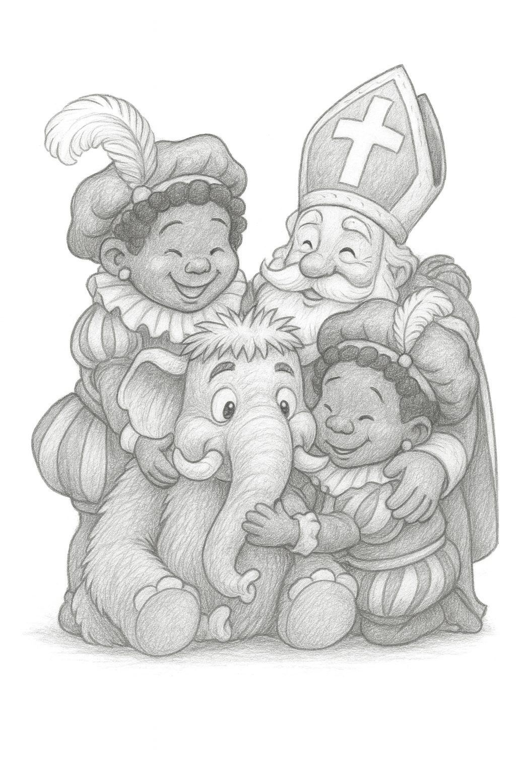 Sinterklaos komt an in Heukelum